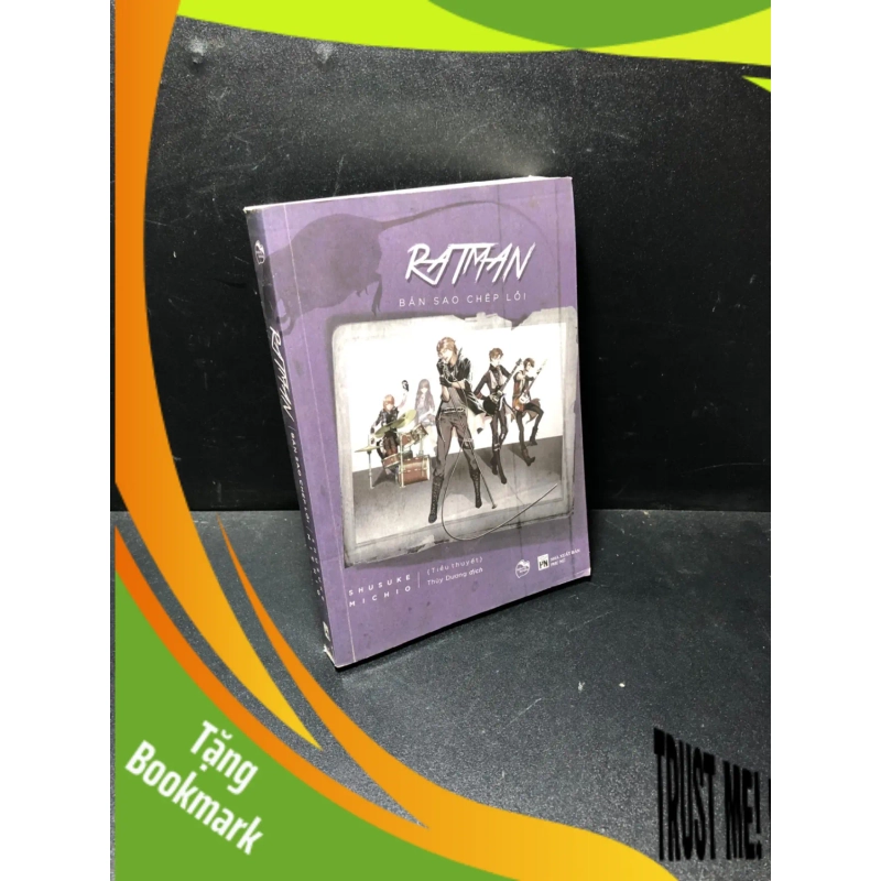 (TẶNG BOOKMARK) Ratman - Bản sao chép lỗi Shusuke Michio 2018 mới 80% ẩm, quăn mép, ố nhẹ RBK0611 951203