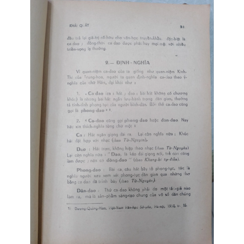 CA DAO GIẢNG LUẬN - THUẦN PHONG  524687
