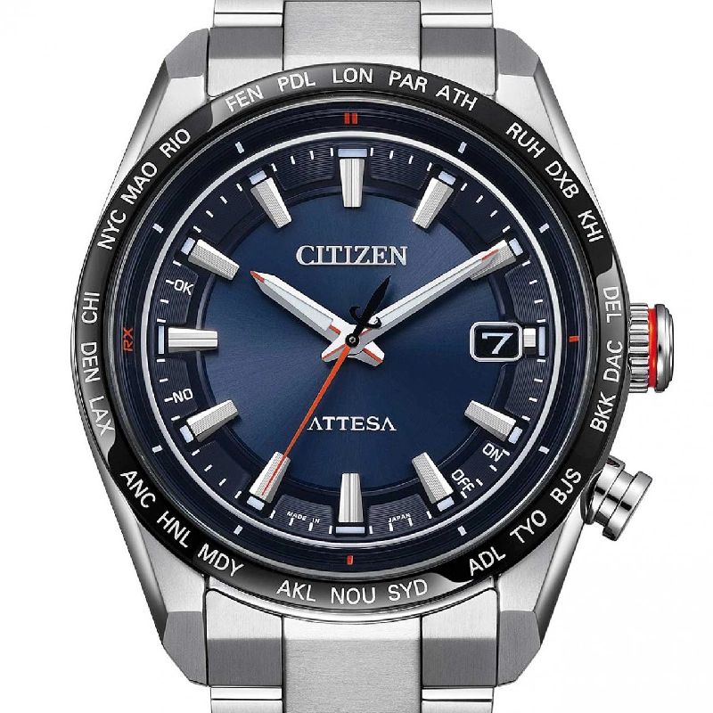 Đồng hồ điện tử Citizen Attesa H145-007JD02/CB0287-68L TI Solar Quartz - Hàng hiệu Chính hãng 882631