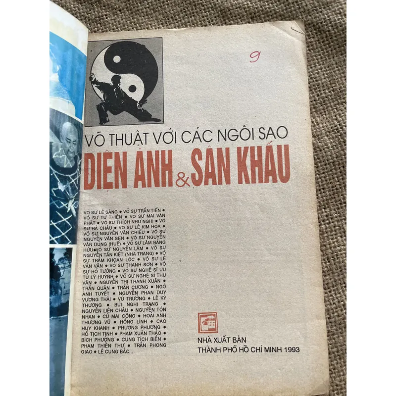 Võ thuật điện ảnh và sân khấu ; hát bội 681354