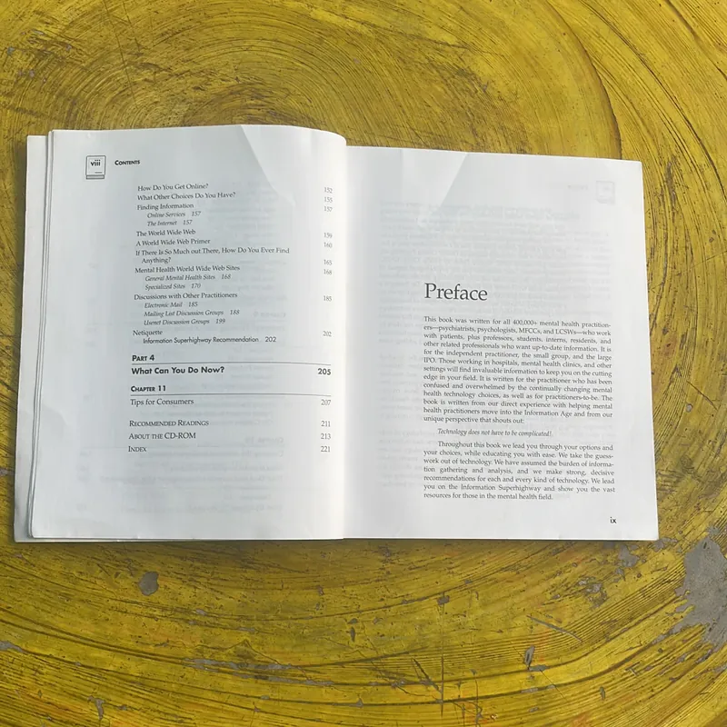 THE MENTAL HEALTH TECHNOLOGY BIBLE- LARRY D. ROSEN AND MICHELLE M. WEIL 697194