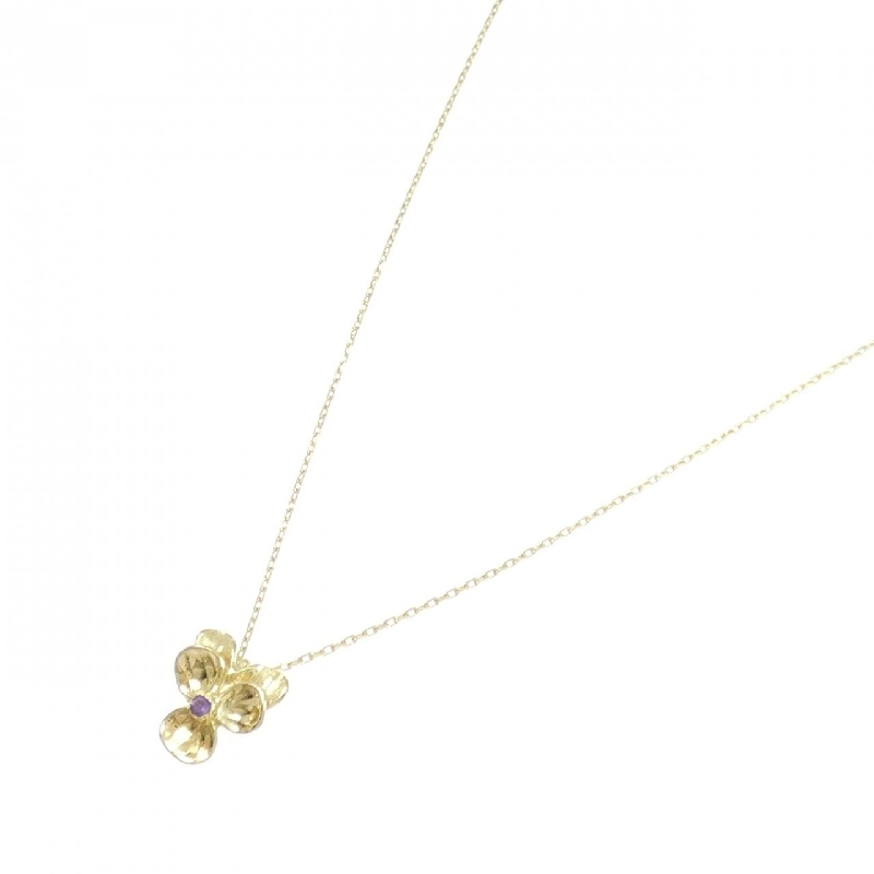 K18YG Mặt dây chuyền Amethyst - Hàng hiệu Chính hãng 858331