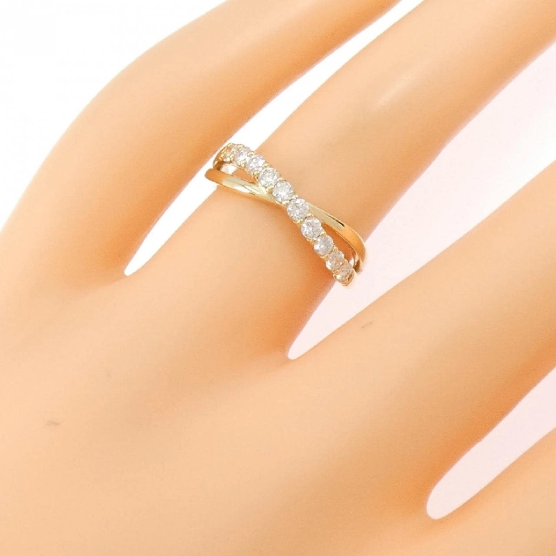 Nhẫn kim cương K18YG 0.30CT - Hàng hiệu Chính hãng 851059