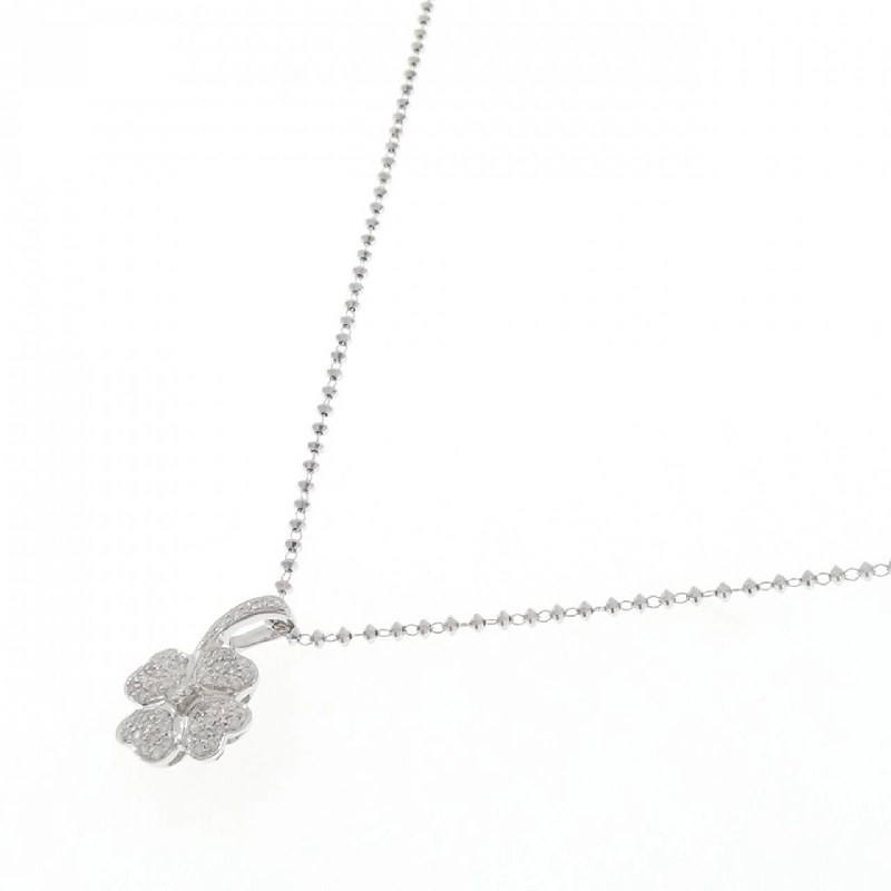 K18WG Nhẫn Bạc Clover Kim Cương 0.40CT - Hàng hiệu Chính hãng 862020