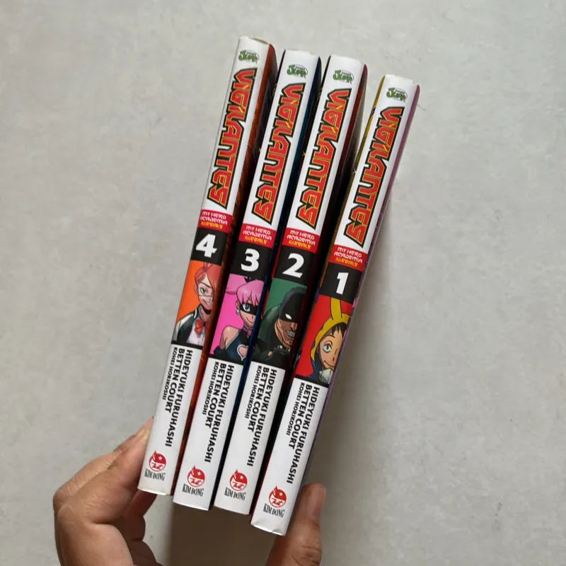 Học viện siêu anh hùng Vigilantes 1-4 (Co) 757830
