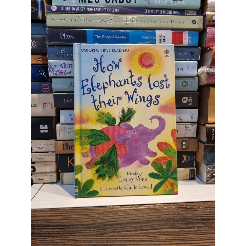 HOW ELEPHANTS LOST THEIR WINGS : Usborne First Reading 160811