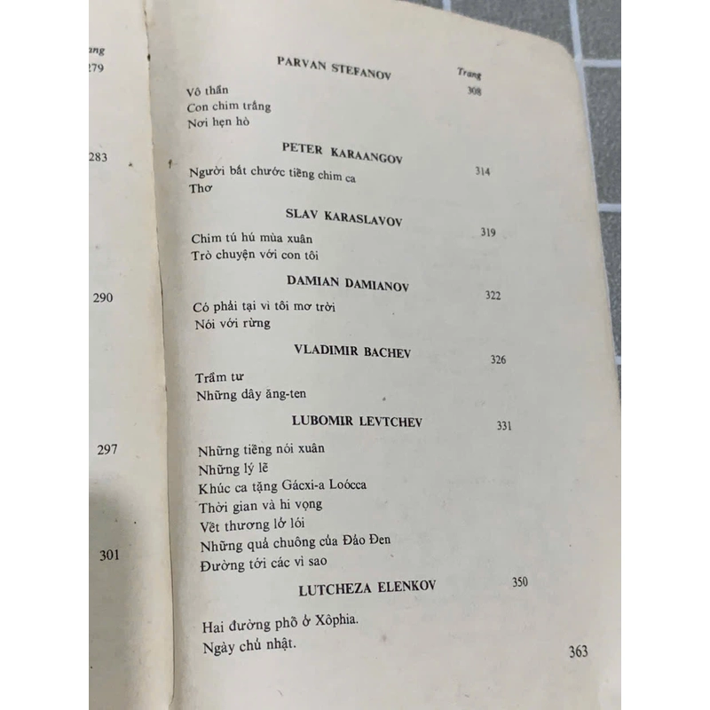 những nhà thơ Bungari - Xuân Diệu dịch và giới thiệu - ruột sách đẹp 545124