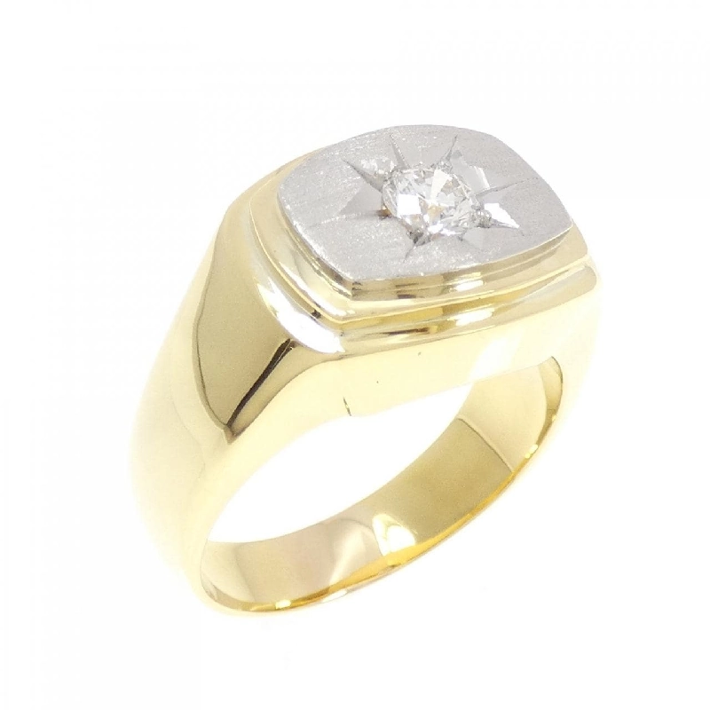 Nhẫn kim cương K20/PT900 0.519CT - Hàng hiệu Authentic 847886