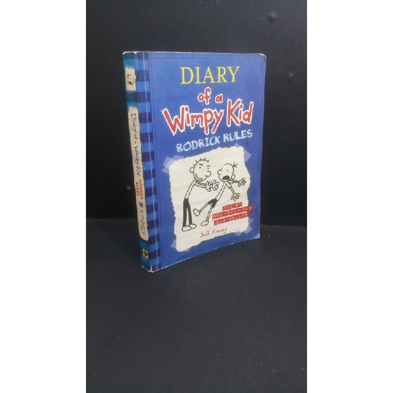 Diary of a wimpy kid Rodrick rules mới 90% bẩn bìa, ố vàng HCM0412 Jeff Kinney NGOẠI VĂN 353493