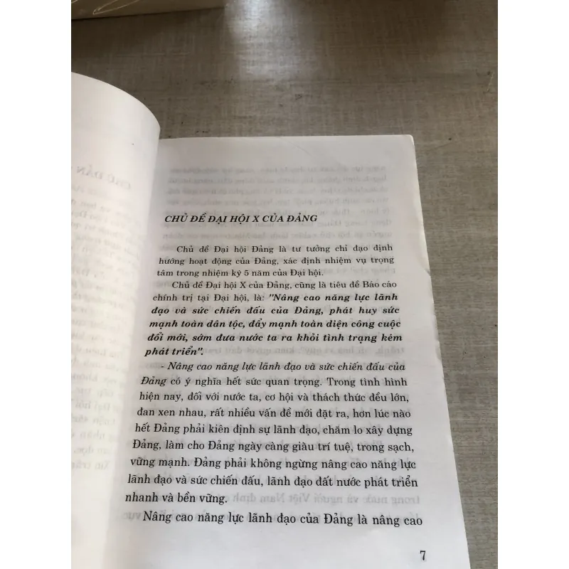 Tìm hiểu Một số thuật ngữ trong Văn kiện Đại hội X của Đảng 781958