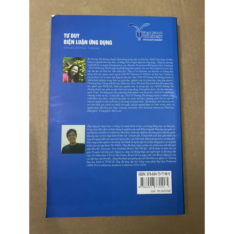 Tư Duy Biện Luận Ứng Dụng 993115