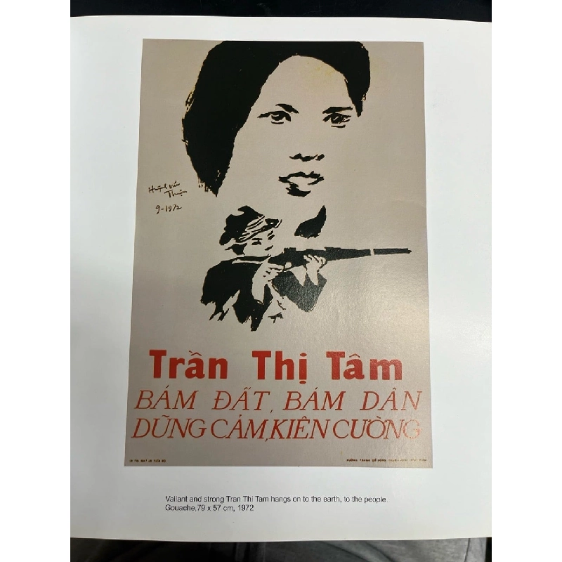 Tranh cổ động hoạ sĩ Huỳnh Văn Thuận 728398