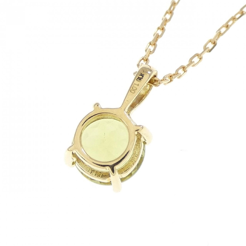 Dây chuyền ngọc garnet xanh GSTB 1.00CT - Hàng hiệu Authentic 840489