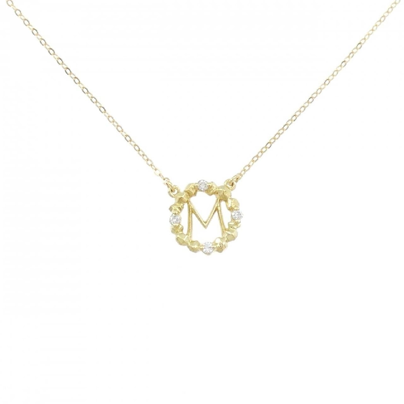 Mặt dây chuyền chữ cái đá AHK 0.03CT - Hàng hiệu Authentic 842416