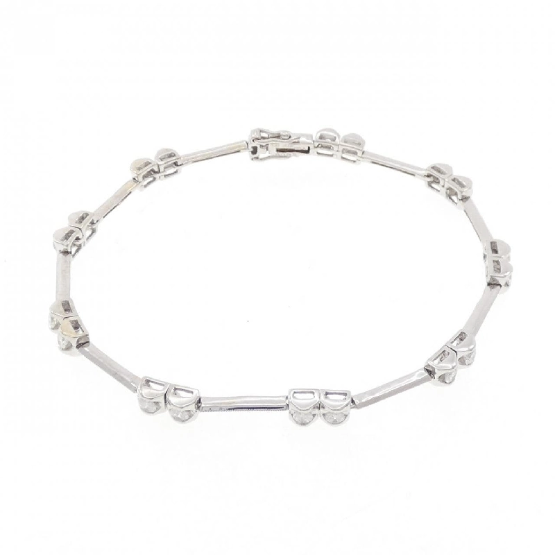 K18WG Vòng tay kim cương 0.88CT - Hàng hiệu Chính hãng 870999