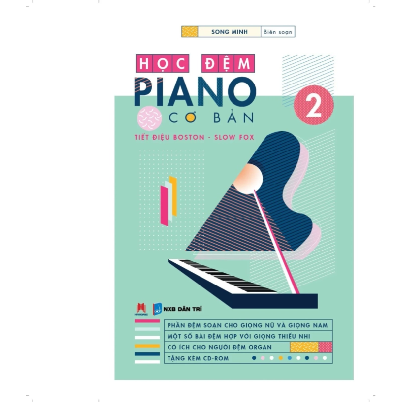 Học đệm Piano cơ bản P2 (kèm CD) 115k (HH) Mới 100% HCM.PO Độc quyền - Âm nhạc 344361