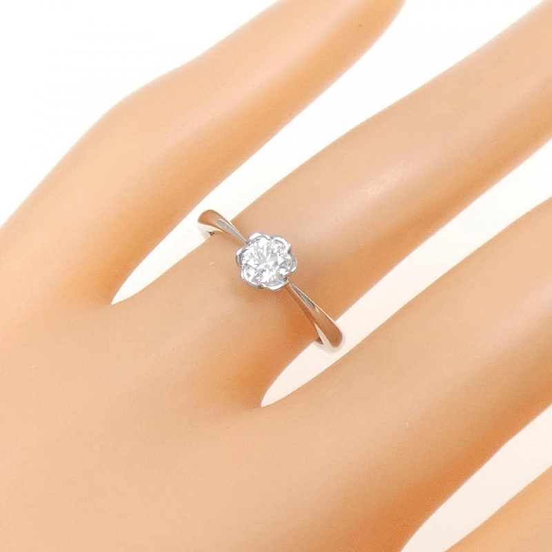 Nhẫn kim cương hoa PT900 0.308CT - Hàng hiệu Authentic 855931