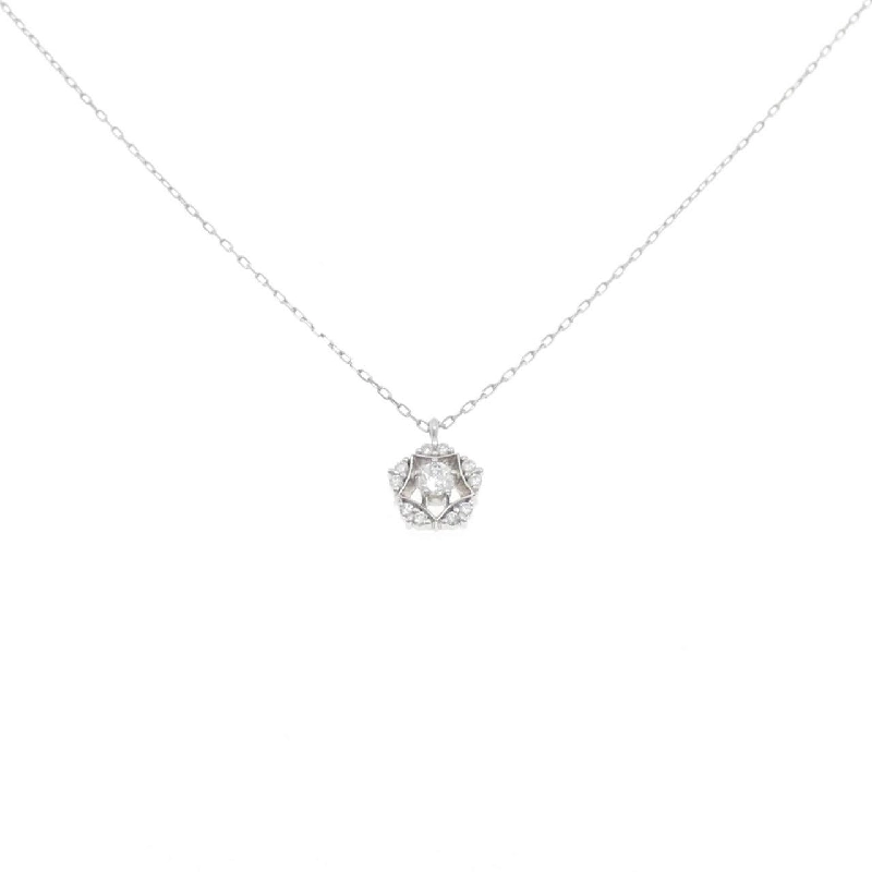 Dây chuyền kim cương PT950/PT850 0.10CT - Hàng hiệu Chính hãng 860393