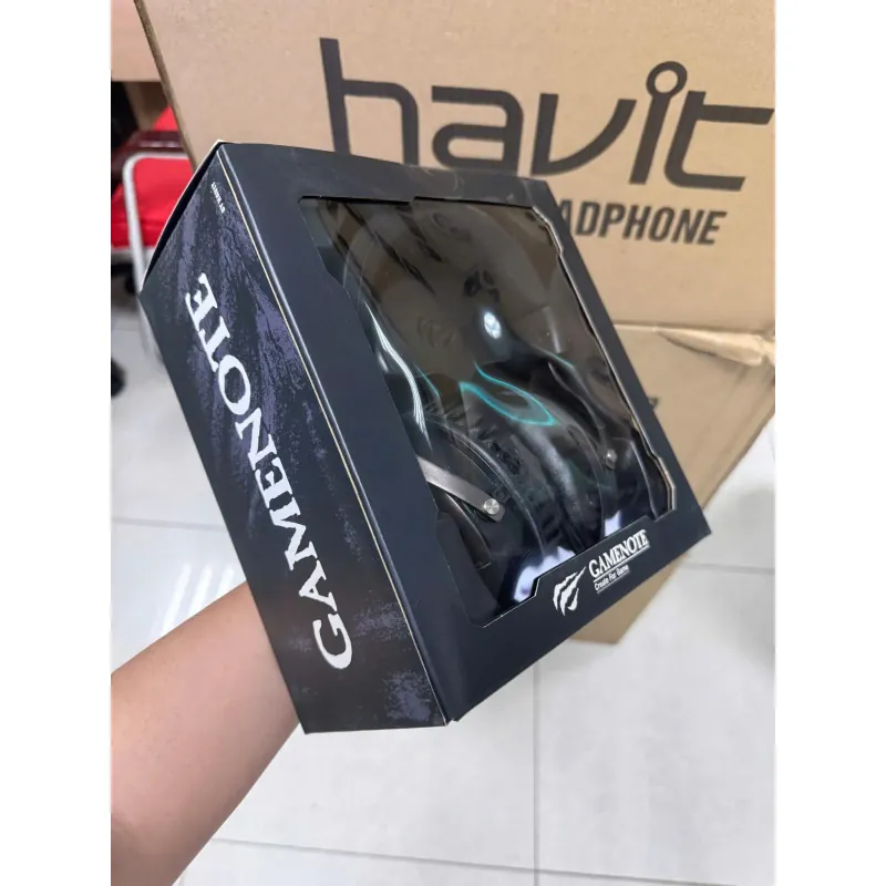 80k  tai nghe Gaming Havit H2010D để kho bị bong da, chức năng như mới (đã test) 785622