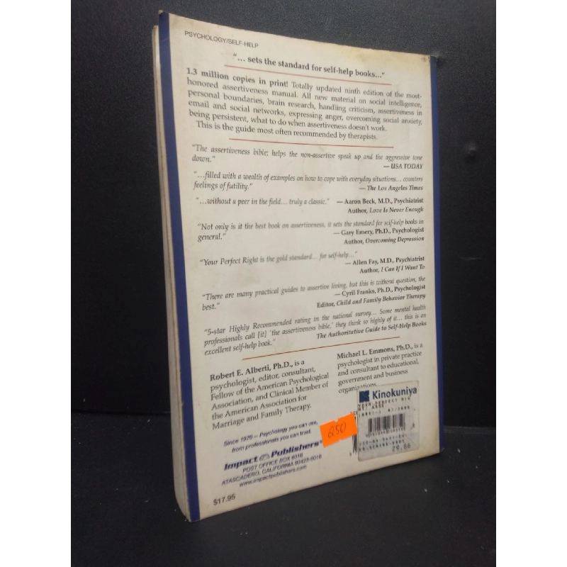 Your perfect right mới 70% ố bẩn HCM2405 Alberti - Emmons SÁCH NGOẠI VĂN 914490