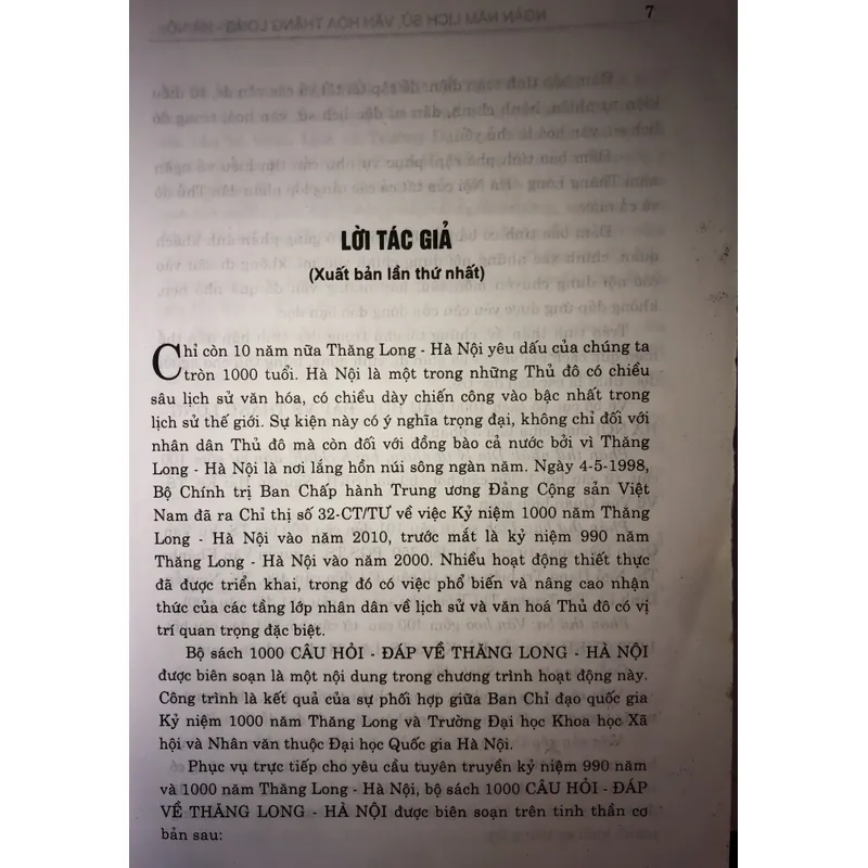 Ngàn năm lịch sử văn hóa Thăng Long Hà Nội  708795
