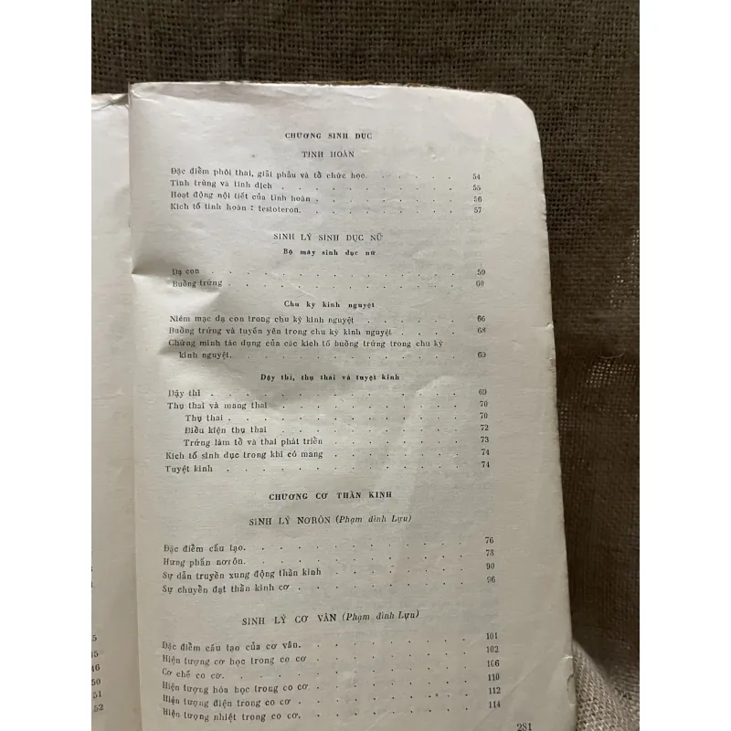 Sinh lý học tập 2 - 280 trang - Xb 1971 926127