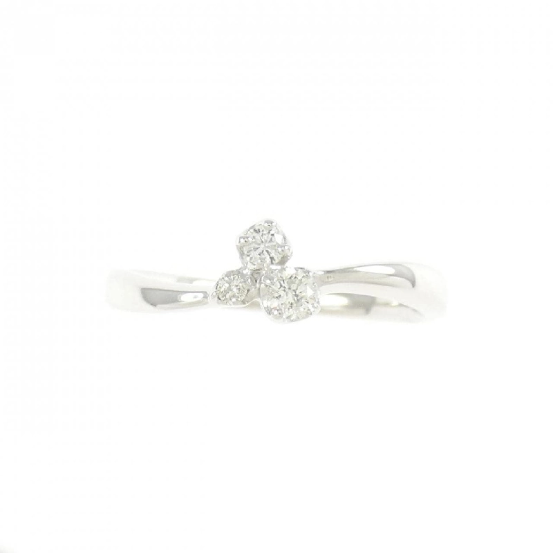 Nhẫn kim cương K18WG 0.11CT 671331