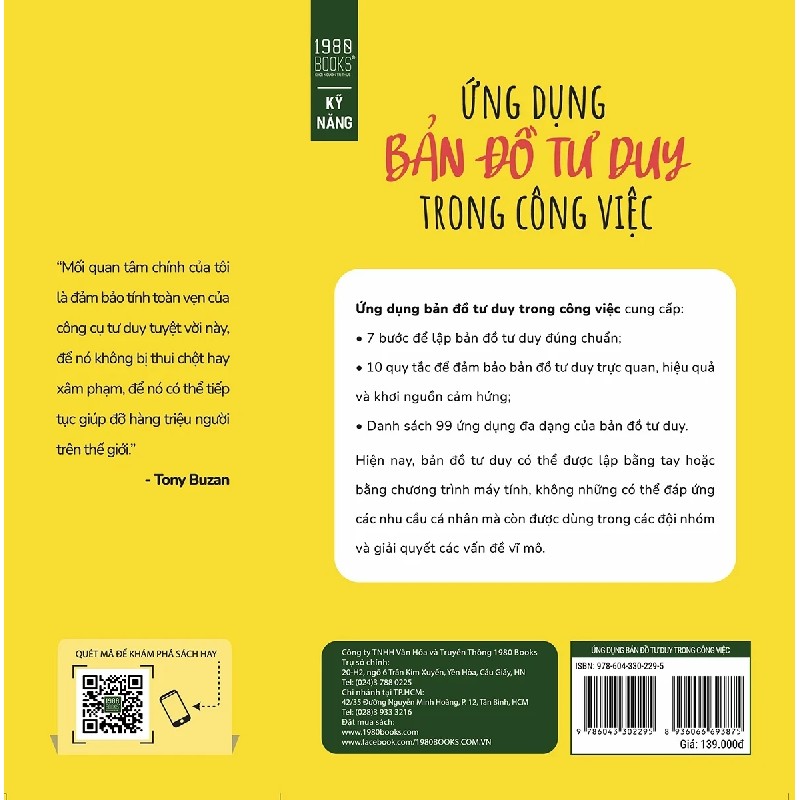 Ứng Dụng Bản Đồ Tư Duy Trong Công Việc - Tony Buzan 192491