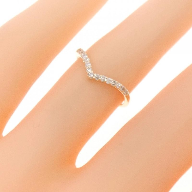 Nhẫn kim cương K10YG 0.10CT - Hàng hiệu Authentic 849778