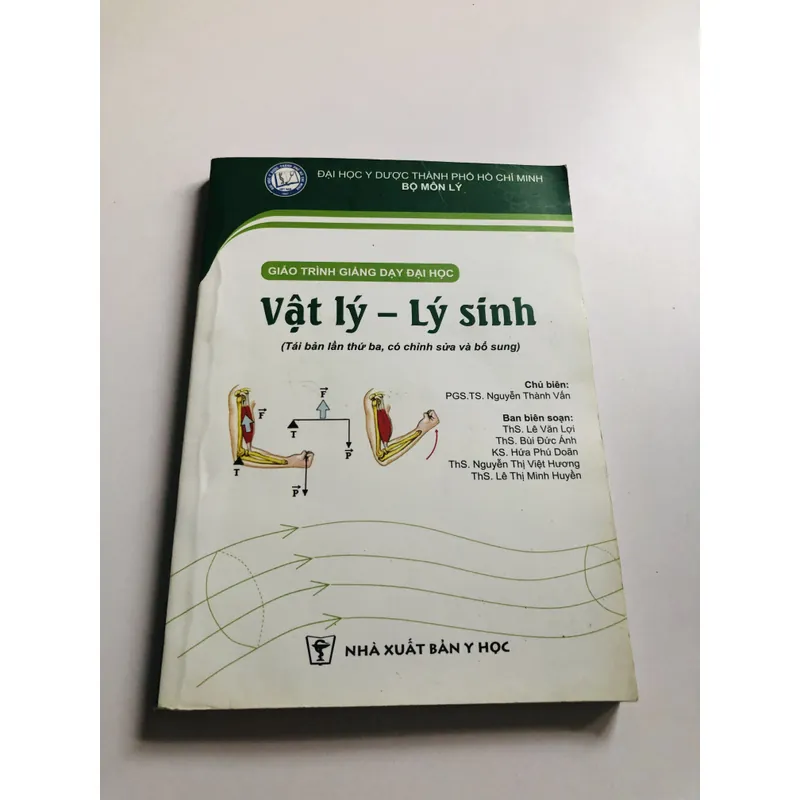 GIÁO TRÌNH GIẢNG DẠY ĐẠI HỌC VẬT LÝ - LÝ SINH  600123