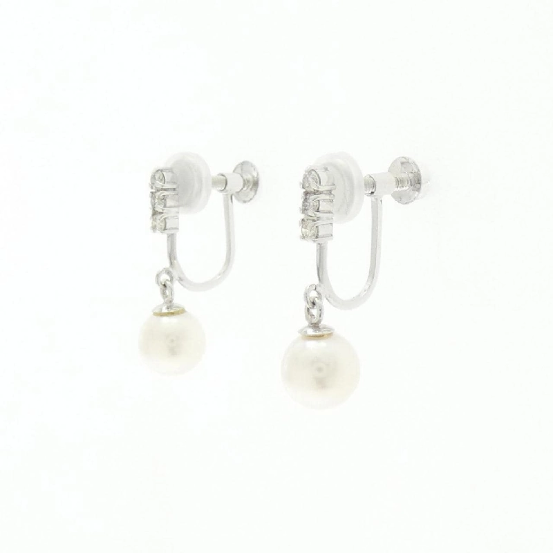 K14WG Bông tai ngọc trai Akoya 6.0mm - Hàng hiệu Chính hãng 873800