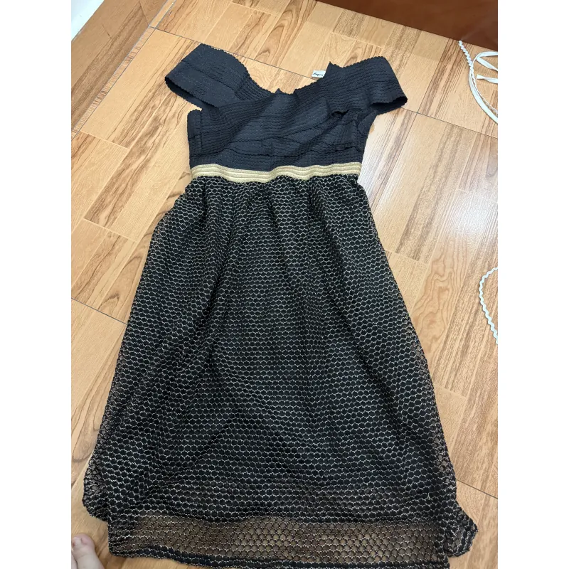 Đầm dự tiệc trễ vai 999958