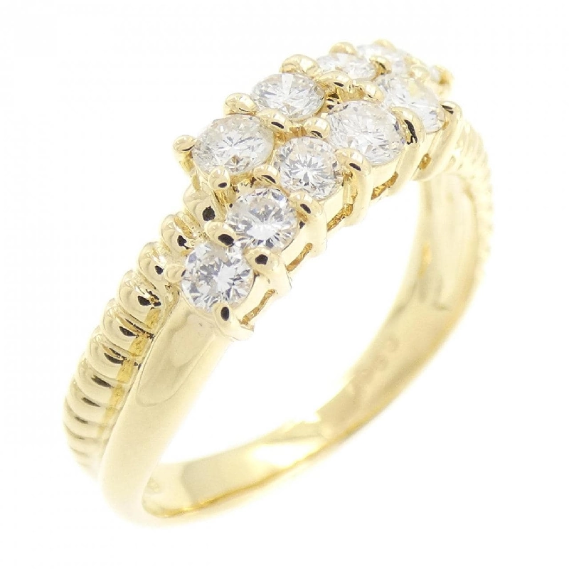 Nhẫn kim cương K18YG 0.50CT 669489