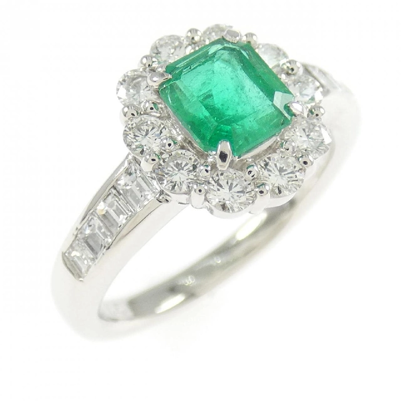 Nhẫn Emerald PT900 0.65CT 669987