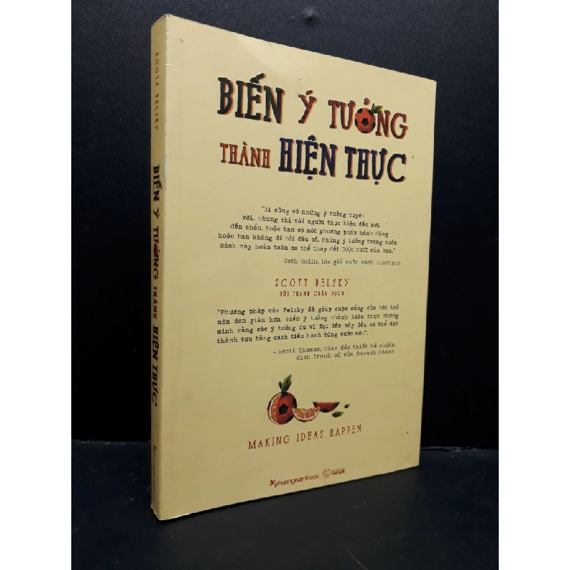 Biến ý tưởng thành hiện thực mới 90% bẩn nhẹ 2019 HCM1410 Scott Belsky KỸ NĂNG 302879