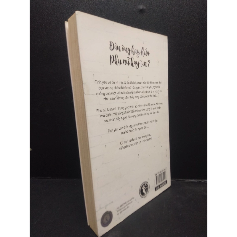 Đàn ông hay hứa, phụ nữ hay tin? năm 2017 mới 70% ố vàng có chữ ký tác giả HCM0103 văn học 913531