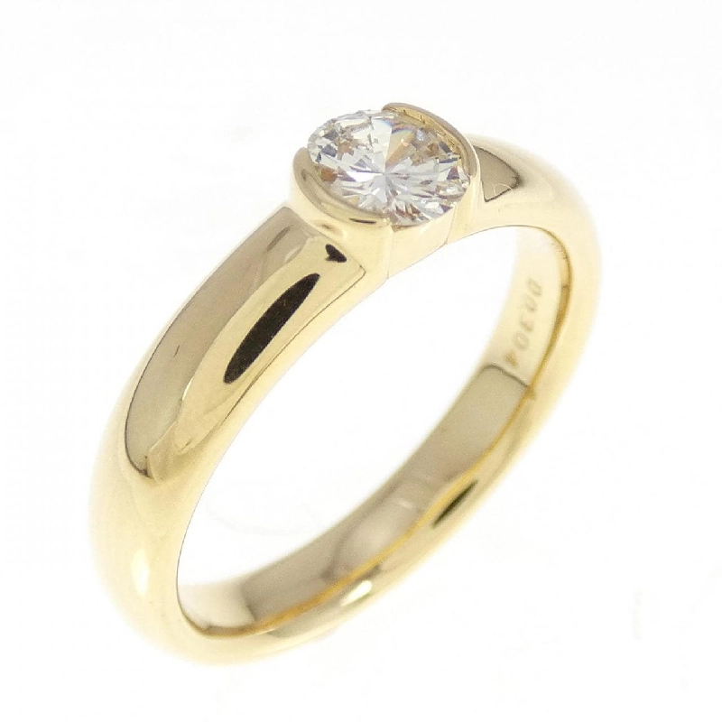 Nhẫn kim cương K18YG 0.304CT 672430