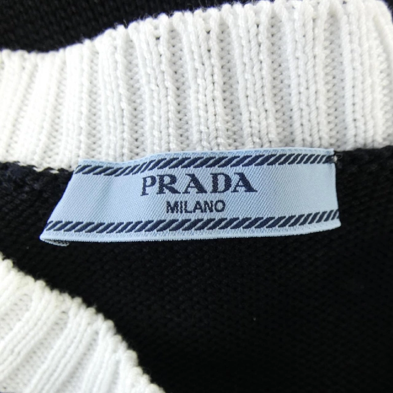Áo len cổ tròn cotton PRADA P24I1R S212 1Z05 - Hàng hiệu Authentic 809455