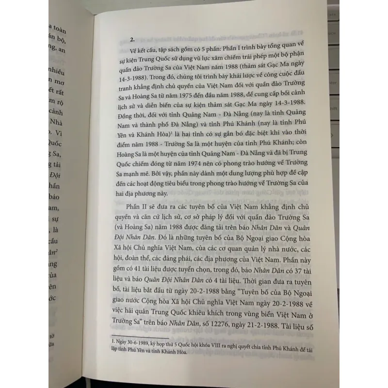 TRƯỜNG SA 1988 HỒ SƠ MỘT SỰ KIỆN LỊCH SỬ - VÕ HÀ 781975