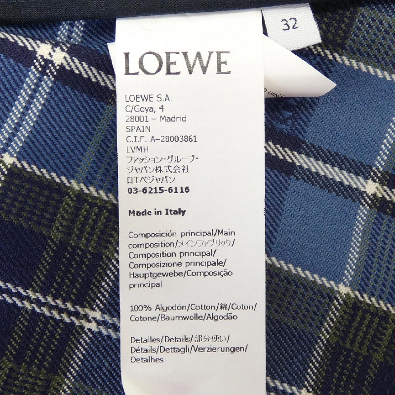 【Mã giảm giá】Áo khoác LOEWE 639502