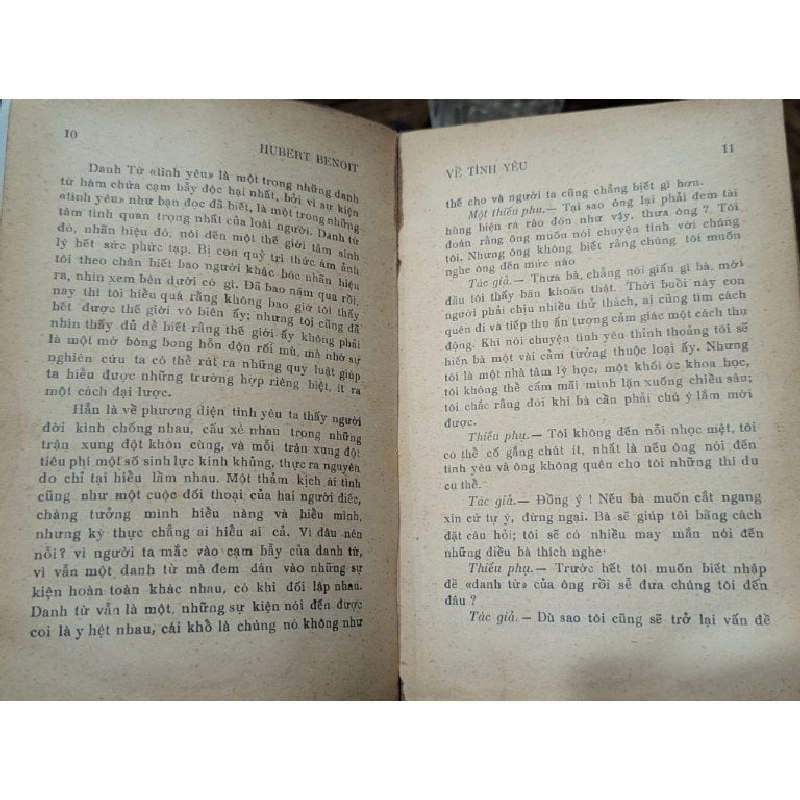 Về tình yêu - bác sĩ Hubert Benoit ( bản dịch Vũ Đình Lưu ) 995709