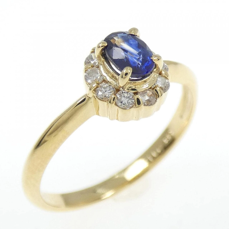Nhẫn Sapphire K18YG 0.40CT 671975