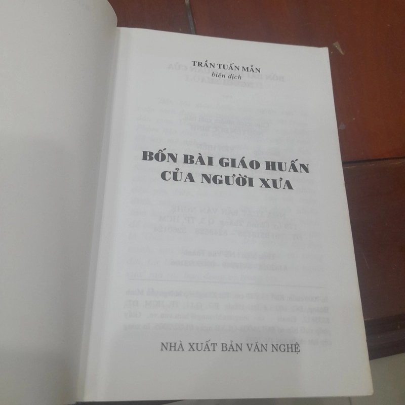 BỐN BÀI GIÁO HUẤN của Người xưa 525311