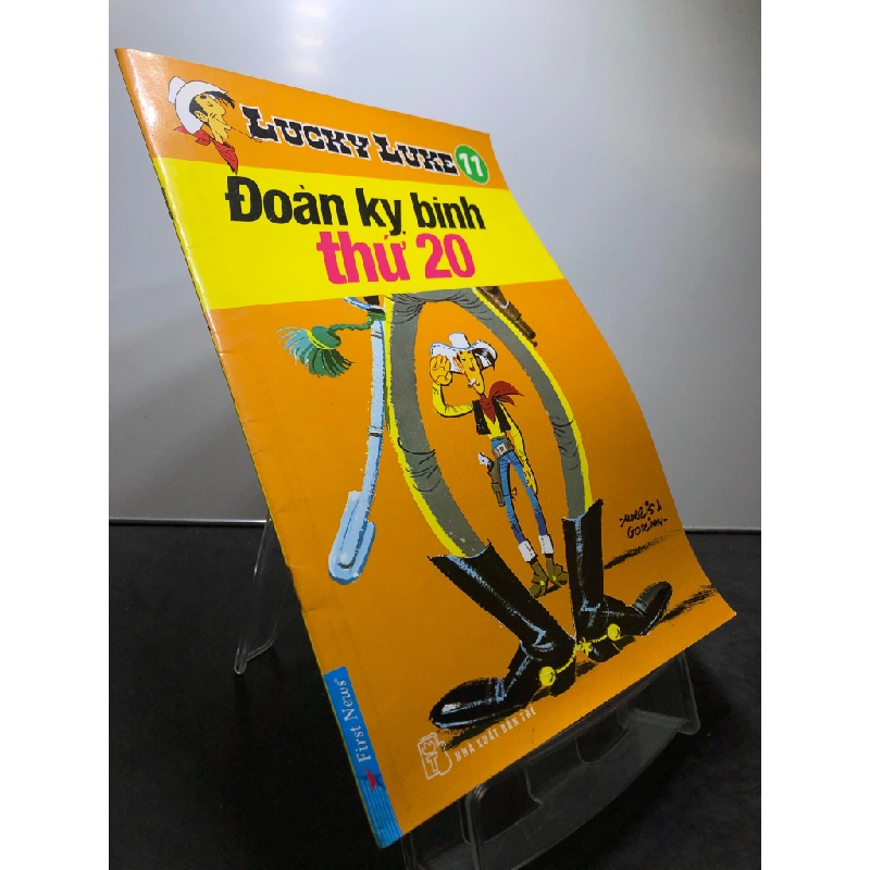 Đoàn kỵ binh thứ 20 LUCKY LUKE 2011 mới 85% bẩn nhẹ HPB0508 TRUYỆN TRANH 350483