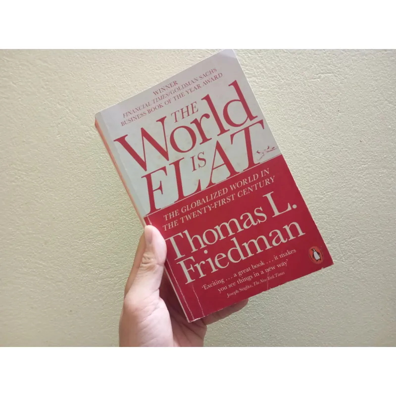 The world is flat, sách ngoại văn tiếng Anh english book  707860