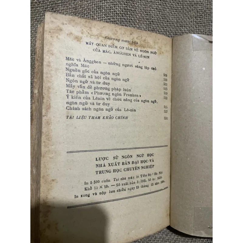 Lược sử ngôn ngữ học - Trần Kim Thản - 530 trang  977646