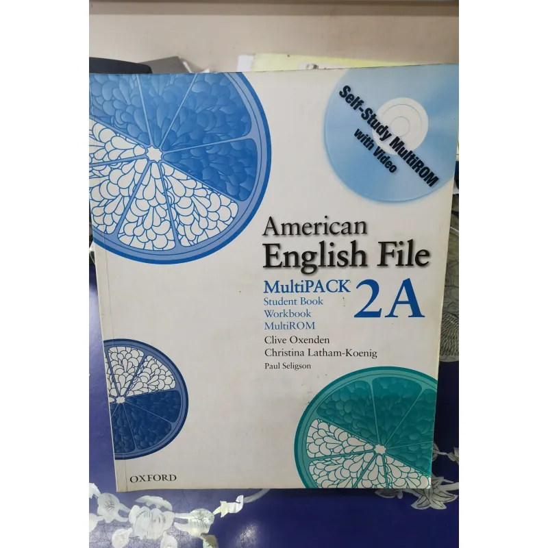 [Sách Tiếng Anh] American English file - Multipack 2A - Student Work book - Oxford 1002337