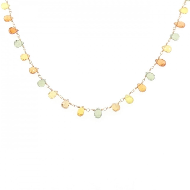 K18PG Sapphire Necklace 17.00CT - Hàng hiệu Authentic 857591