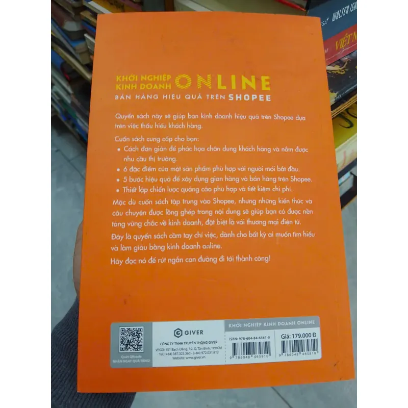 SÁCH KHỞI NGHIỆP KINH DOANH ONLINE - BÁN HÀNG HIỆU QUẢ TRÊN SHOPEE (1) 706160
