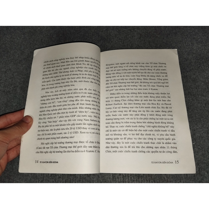 TỪ XIATƠN ĐẾN ĐÔHA. TOÀN CẦU HÓA & TỔ CHỨC THƯƠNG MẠI THẾ GIỚI 472271